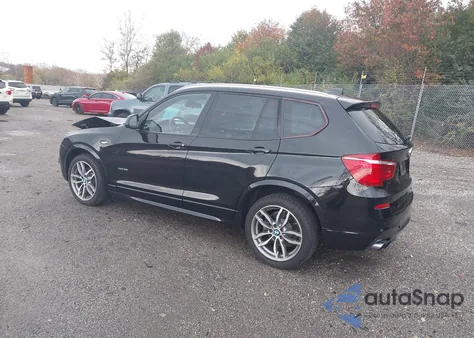 2017 BMW X3 xDrive35I из США, поврежденный, VIN 5UXWX7C35H0U43081